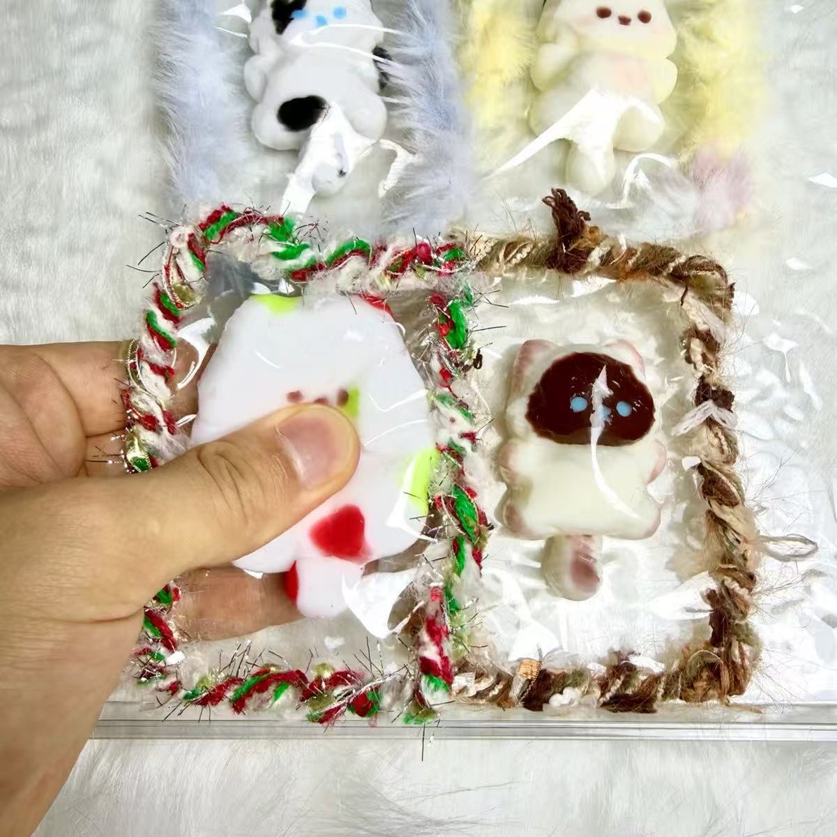 Neverland Fluffy Cat Pocket Squishy