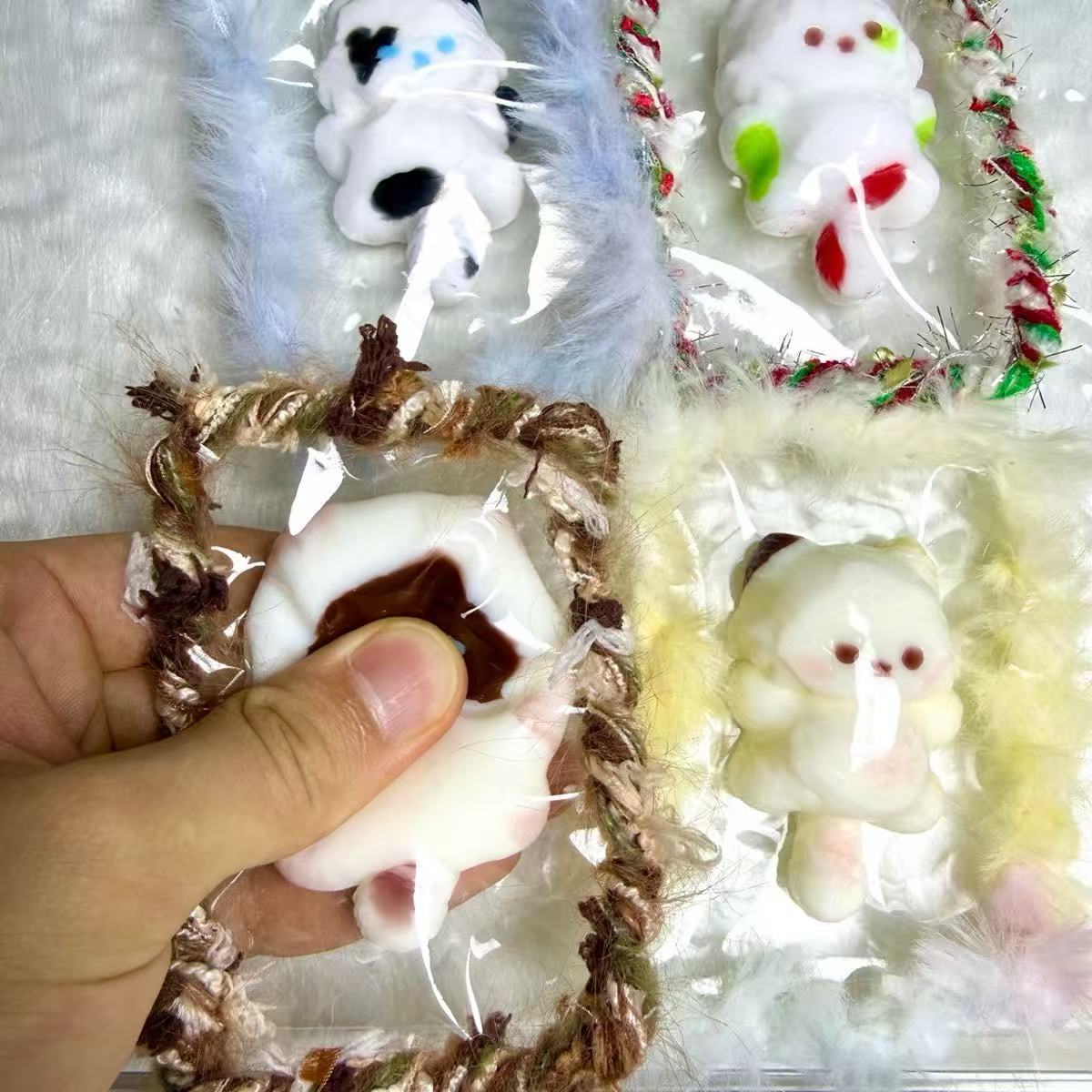 Neverland Fluffy Cat Pocket Squishy