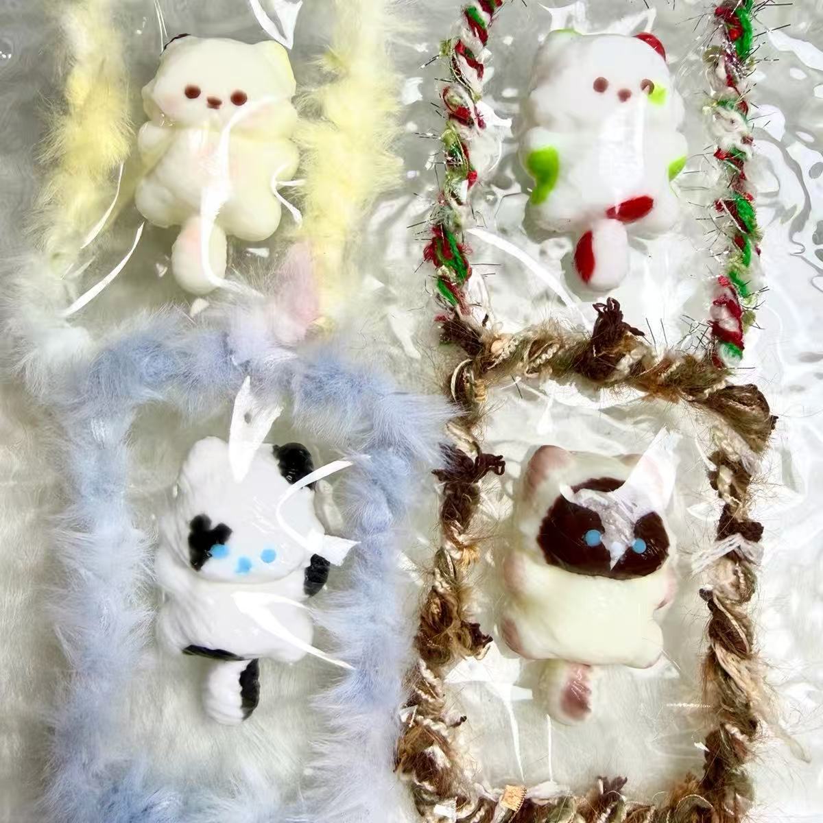 Neverland Fluffy Cat Pocket Squishy