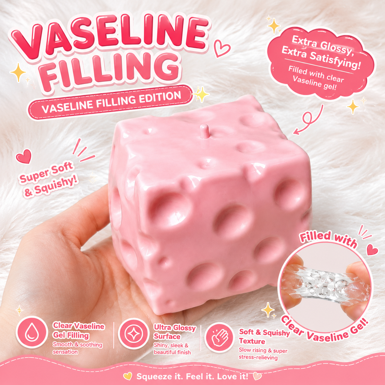 Jumbo Cheese Handmade Ball Neverland Squishy